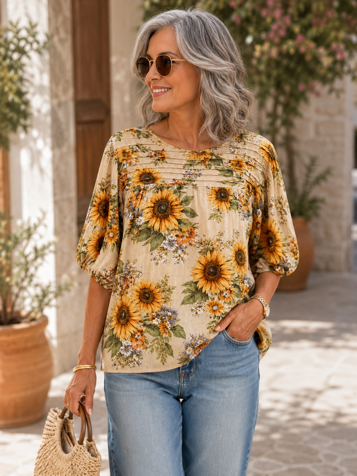 LIVIA™ | Floral Lace Blouse