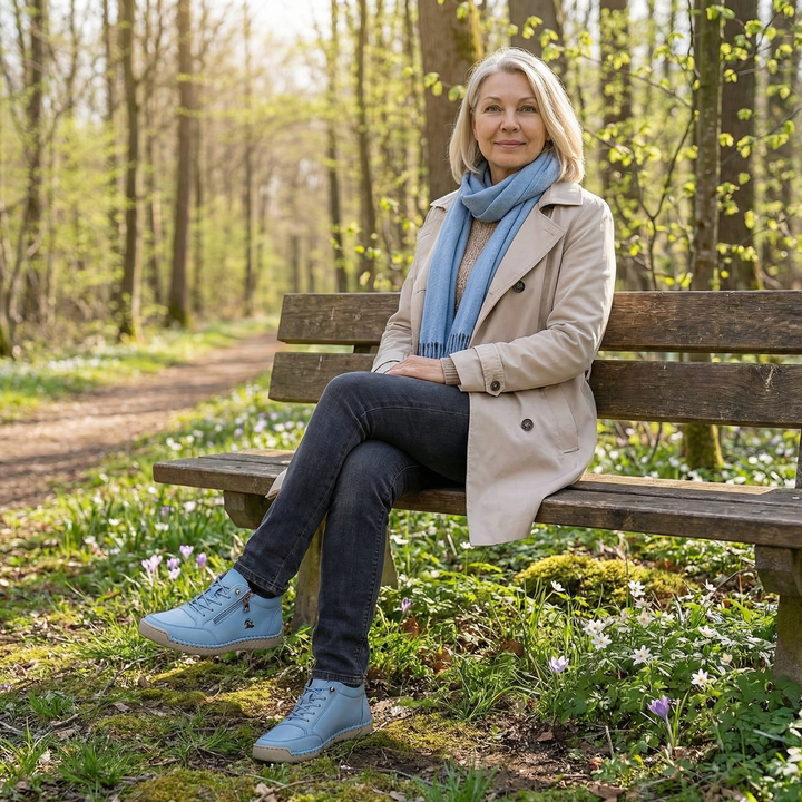 Elara™ – Orthopedic Comfort Sneakers with a Zipper