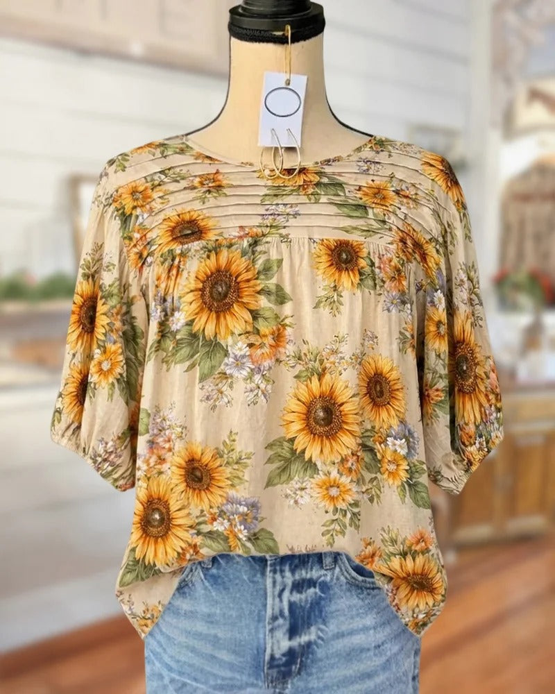 LIVIA™ | Floral Lace Blouse