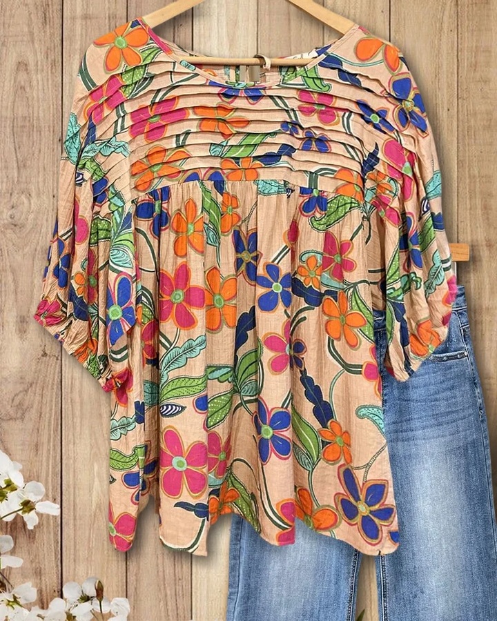 LIVIA™ | Floral Lace Blouse