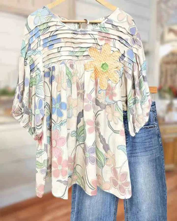 LIVIA™ | Floral Lace Blouse