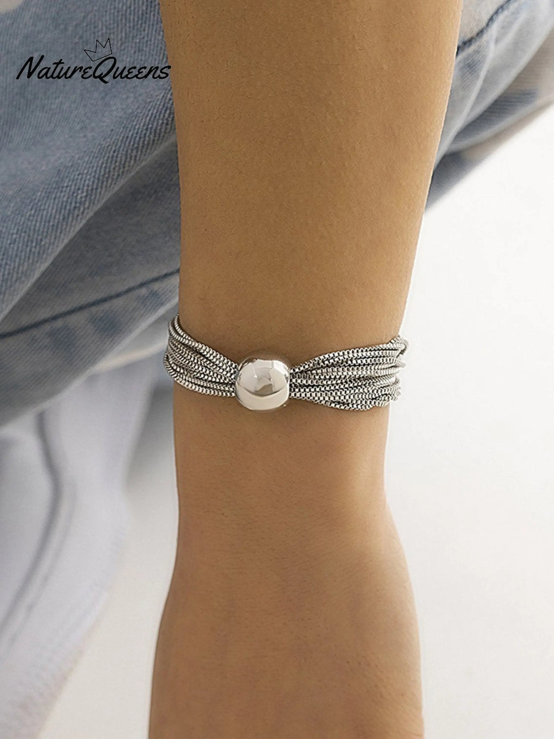 Punk Multi-layered Necklace Bracelet
