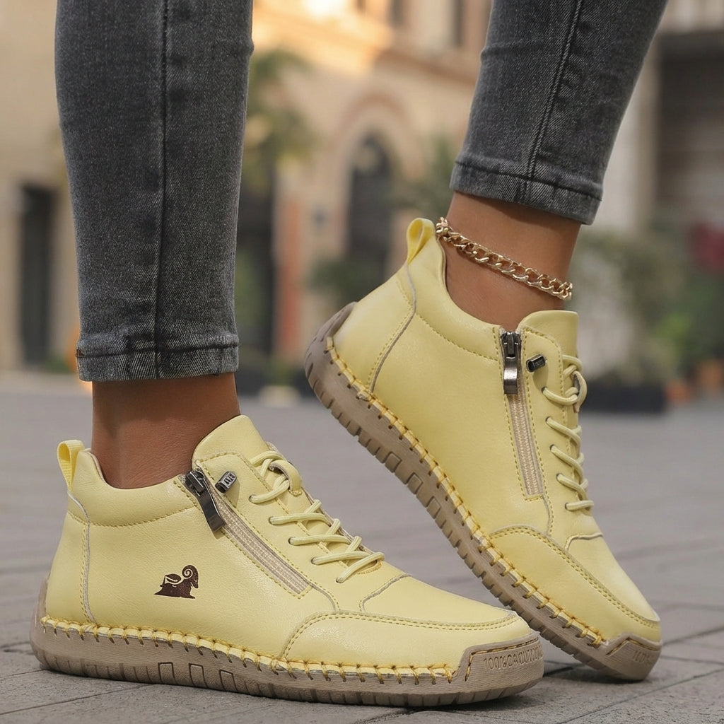 Elara™ – Orthopedic Comfort Sneakers with a Zipper