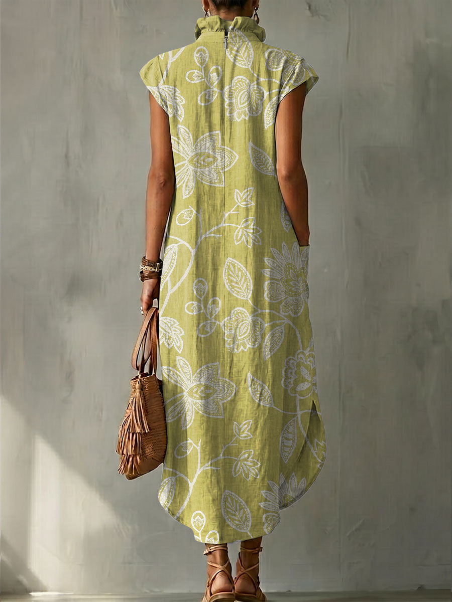Elegant Floral And Botanical Decorative Patterns Women&