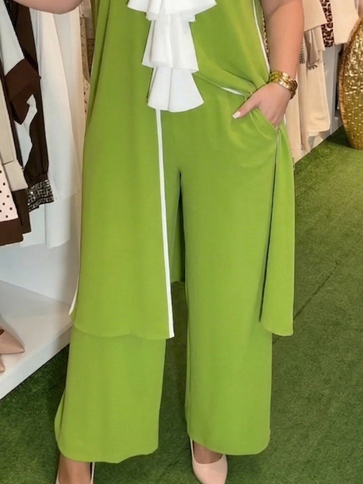 Elegant &amp; Cozy Loose Wide-leg Pants