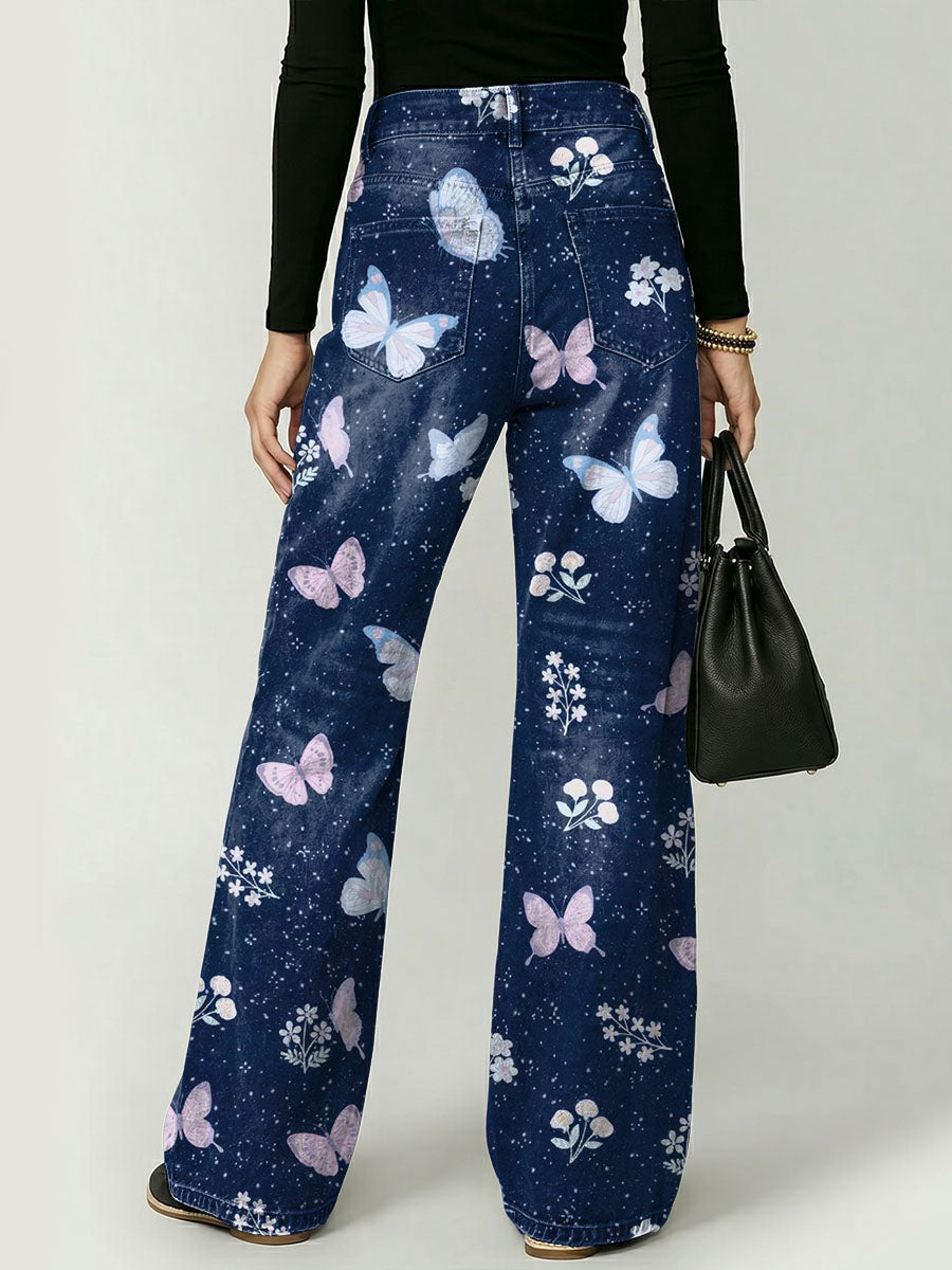 Dreamlike Butterfly Decorative Pattern Women&