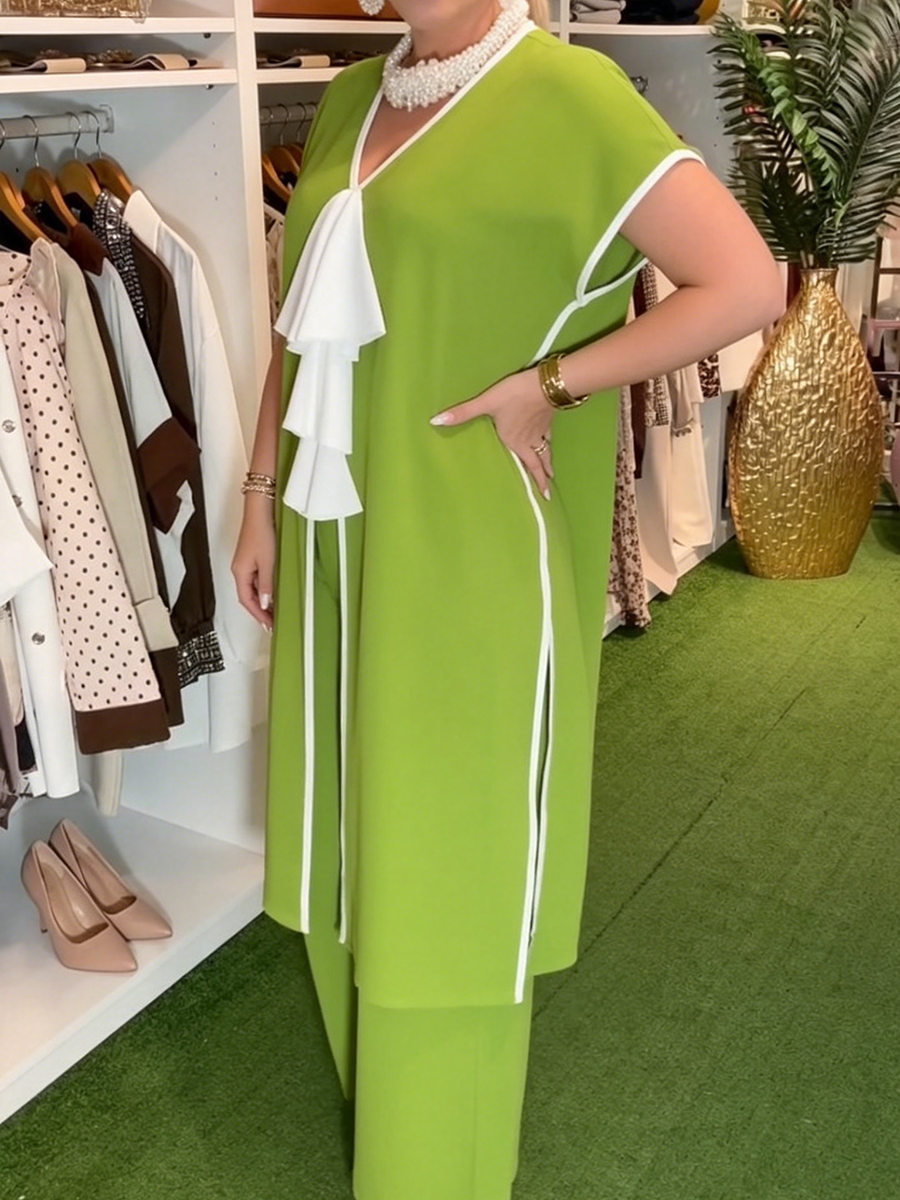 Elegant &amp; Cozy Loose Wide-leg Pants