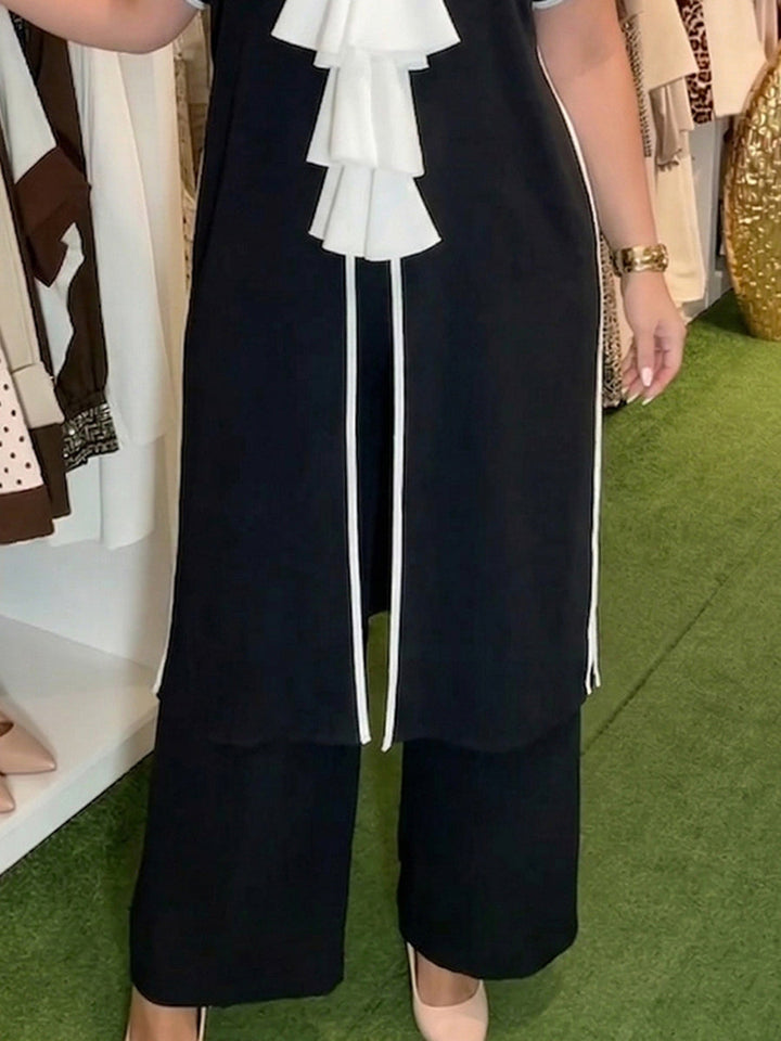 Elegant &amp; Cozy Loose Wide-leg Pants